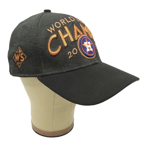 New Era 39Thirty Houston Astros 2017 World Series Champions Adult OSFM Cap Hat - Picture 2 of 12